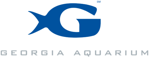 georgia aquarium logo with a fish and G