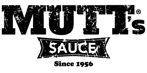 Mutt's Sauce logo in black letters